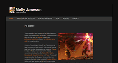 Desktop Screenshot of mollyjameson.com